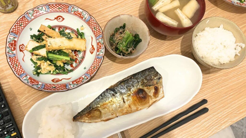 週2-3で魚を食べるようにしてます